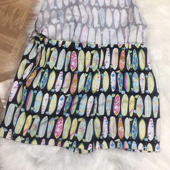 Bamboo Traders Multicolor Surfboard Skort Shorts - Picture 4 of 6